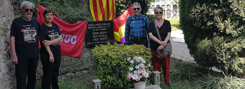 Camins de la memòria, homenatge a Joan Panyella, Ramón Solsona i Àngel Moreno