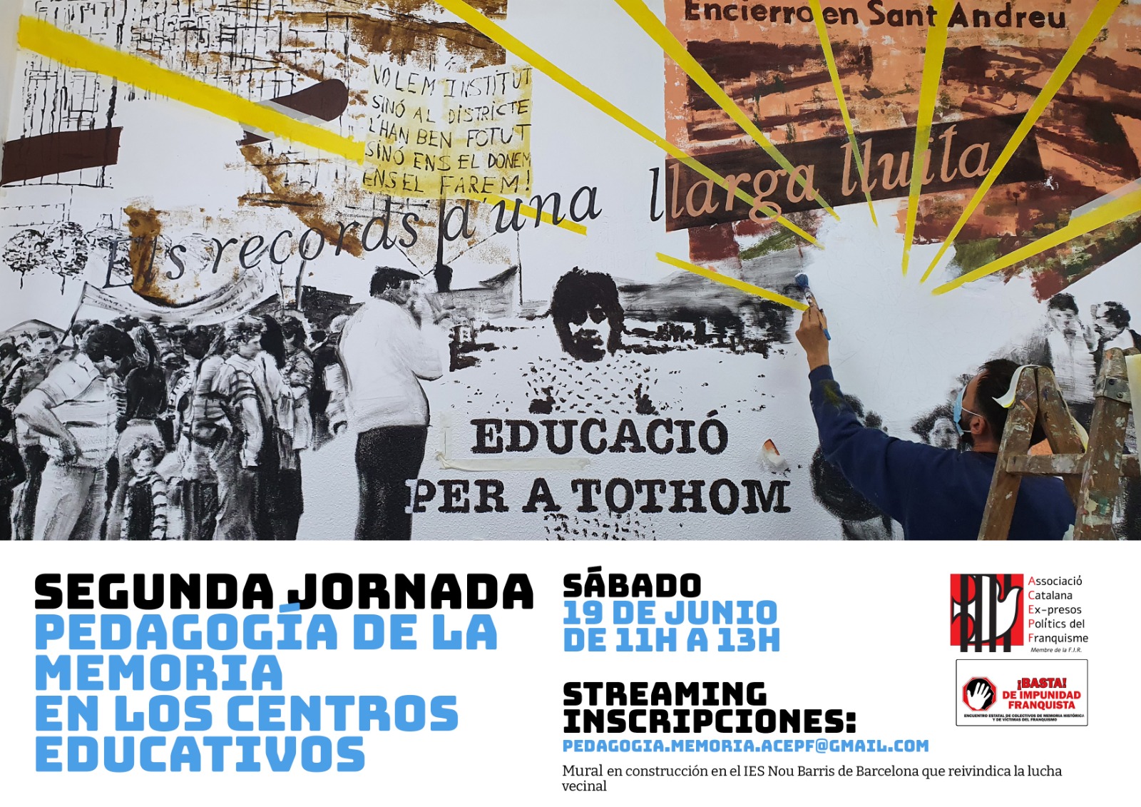 II Jornada Pedagogía de la memoria en los centros educativos