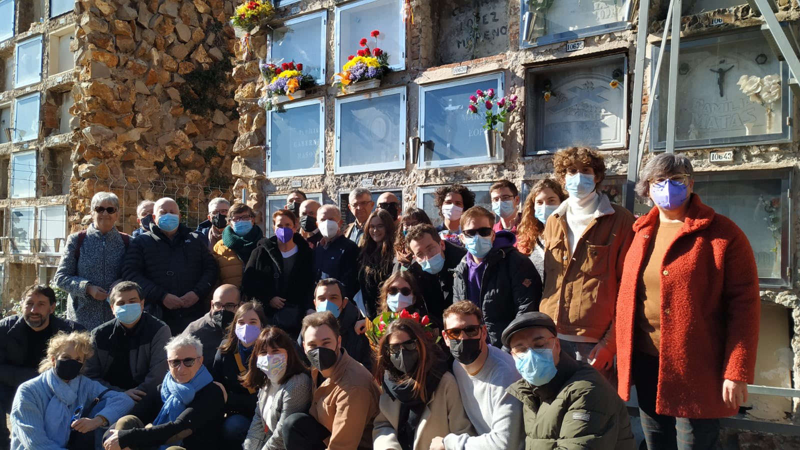 Jornada d’homenatge als homes i les dones del PSUC que van morir en la lluita antifranquista