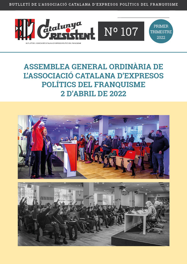 “Catalunya Resistent” publica el Butlletí número 107