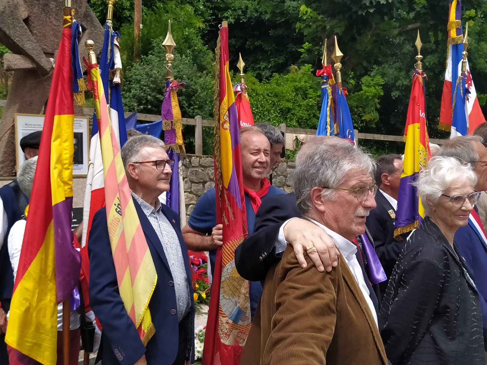 Homenatge als guerrillers a Praiòls (Arieja)