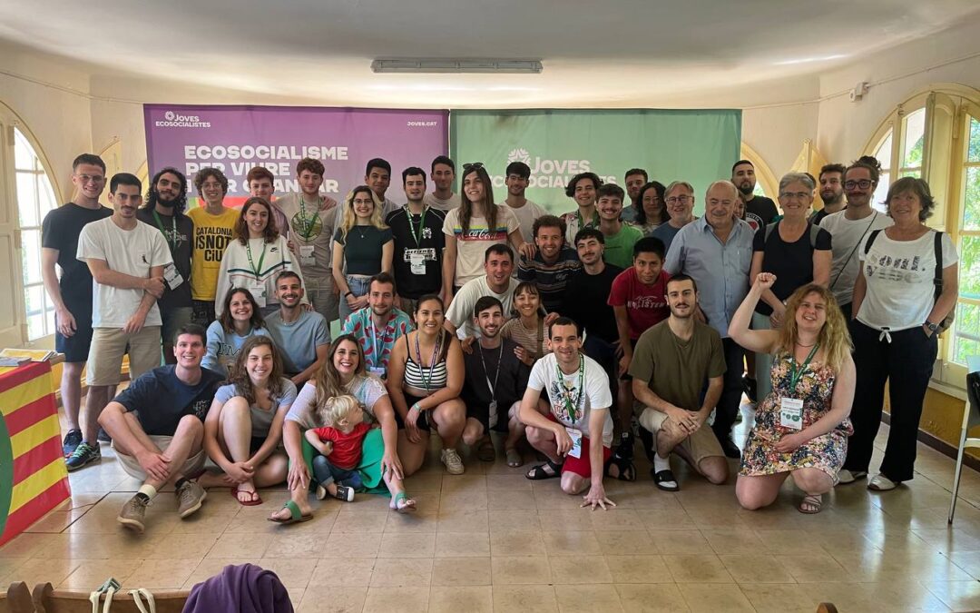 intervenció escola d’estiu dels joves ecosocialistes