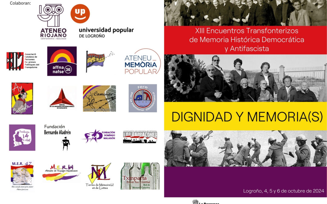 XIII Encuentros Transfronterizos de Memoria Histórica Democrática y Antifascista