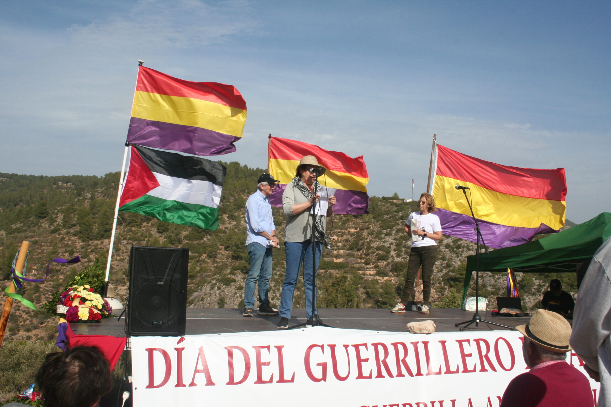 Consol Hernandez, vicepresidenta de l'Amical de les Brigades Internacionals