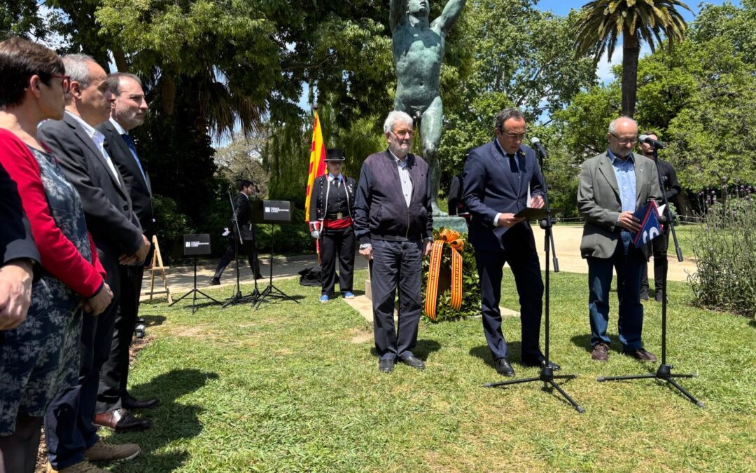 COMMEMORACIÓ DEL 80 ANIVERSARI DEL FINAL DE LA II GUERRA MUNDIAL al PARLAMENT DE CATALUNYA